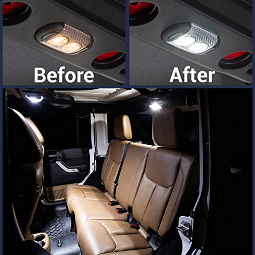 Kit de iluminación interior LED para Jeep Wrangler JK 2007-2018 miniatura 7