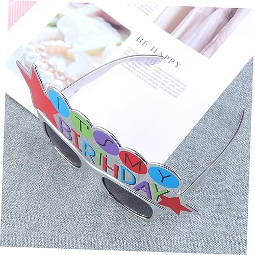 Gadpiparty Óculos De Baile De Plástico Infantil 2 Peças Chapéu De Aniversário Festa De Aniversário Ó