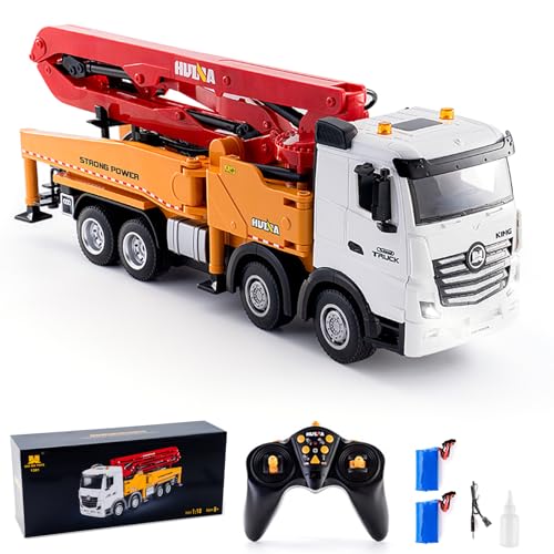 Authticar 1:18 Scale Concrete Pump Truck