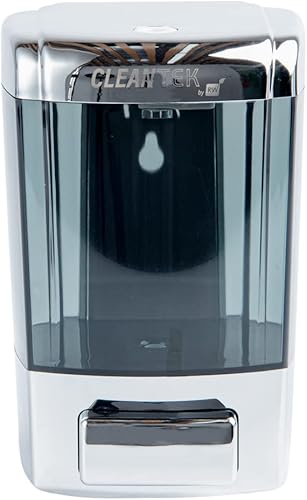 Miniatura 2 de Restaurantware Clean Tek - Dispensador de jabón manual profesional de 23.7 onzas, 1 dispensador de jabón para montar en pared, llave de seguridad,