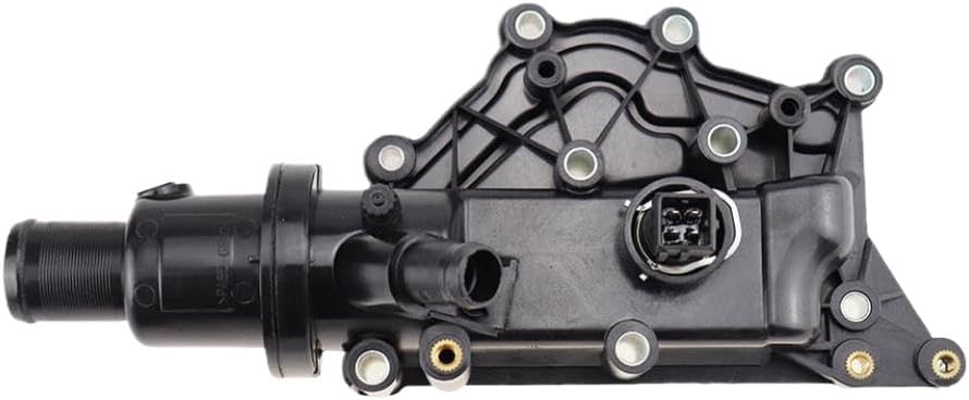 Thermostat Housing with Coolant Water Neck and Pump Outlet Compatible with Laguna II, Scenic II, Twingo II, Kangoo, Wind