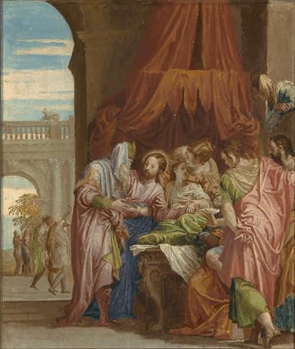 Póster la Resurrezione de Paolo Veronese en lienzo de 60x90cm para salón