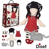 Diset - Gorjuss Cose Tu Muñeca Ruby