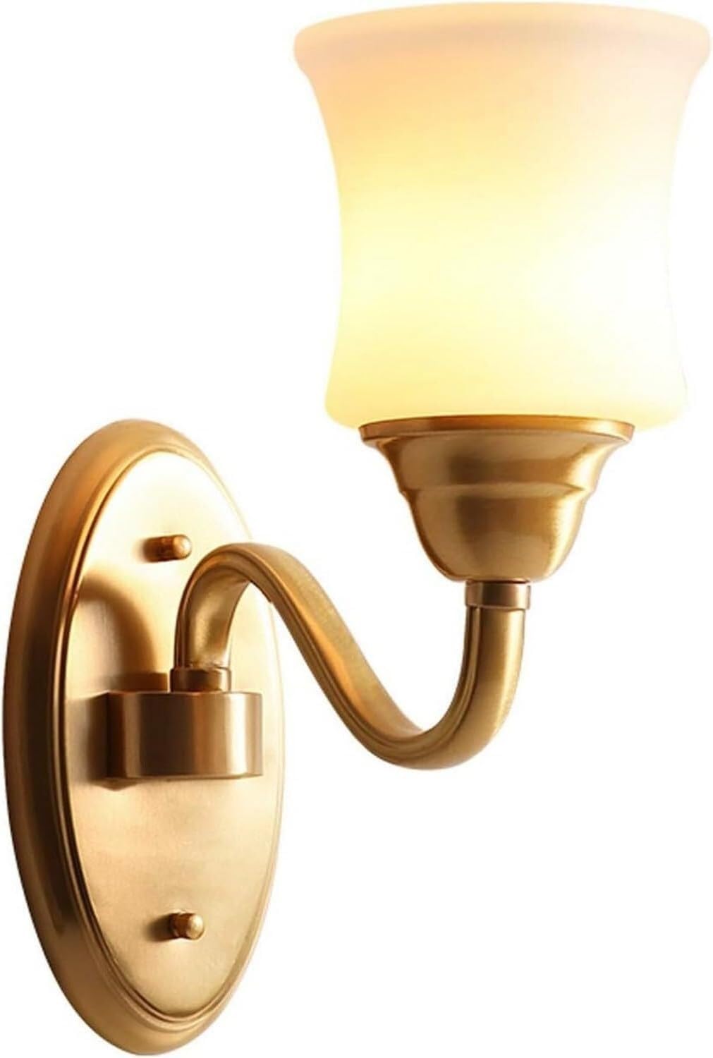 Olskfuh Light Wall Copper Wall Lamp Modern Simple Lamps Wall Sconce Fixture Compatible With Dining Room Bedroom Bedside Living Room Study, Wall Sconces,