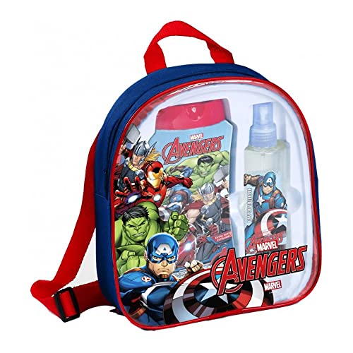 Avengers Coffret Cadeau Parfum + Accessoires à Eau Spiderman, Aloe Vera , 1 Unité