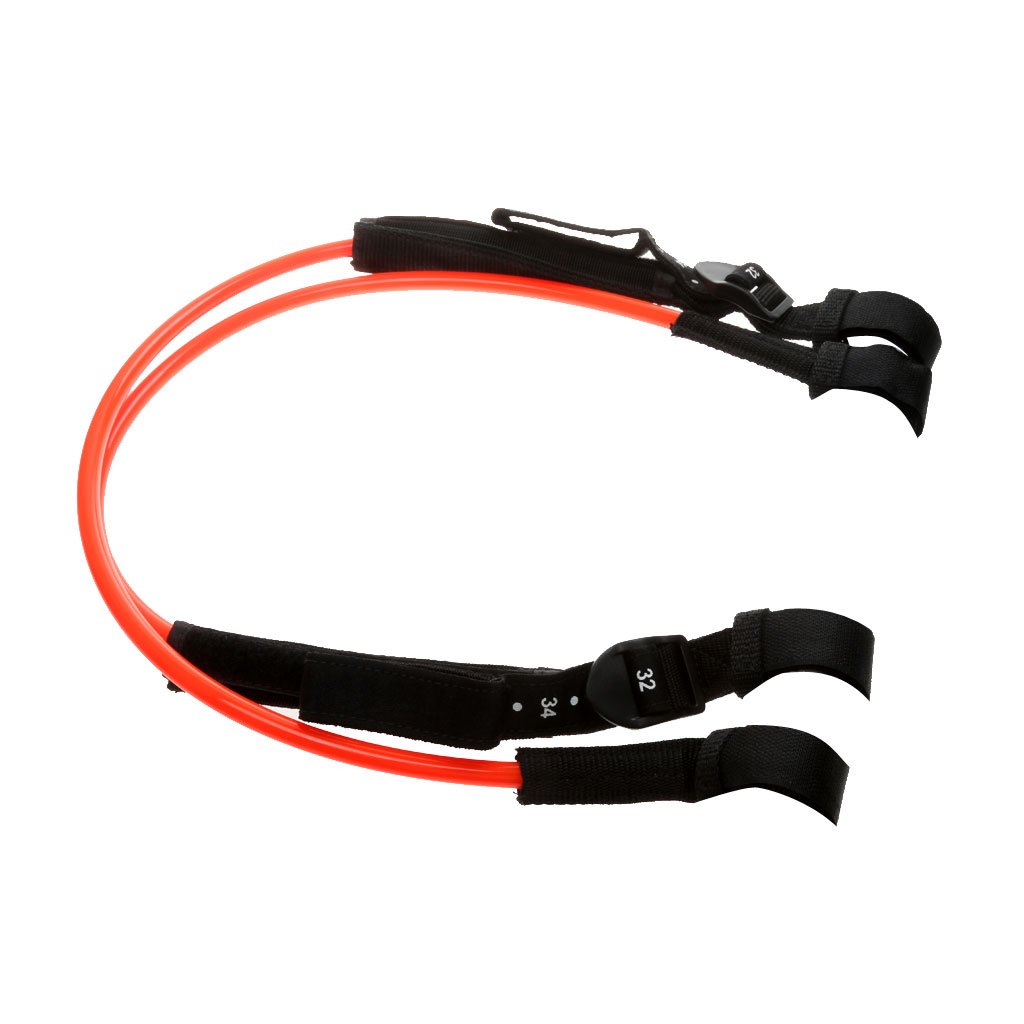 2pcs Regolabile 28-34 Pollici Arancione Di TPU Windsurf Trapezio - Arancione, 28-34 pollici