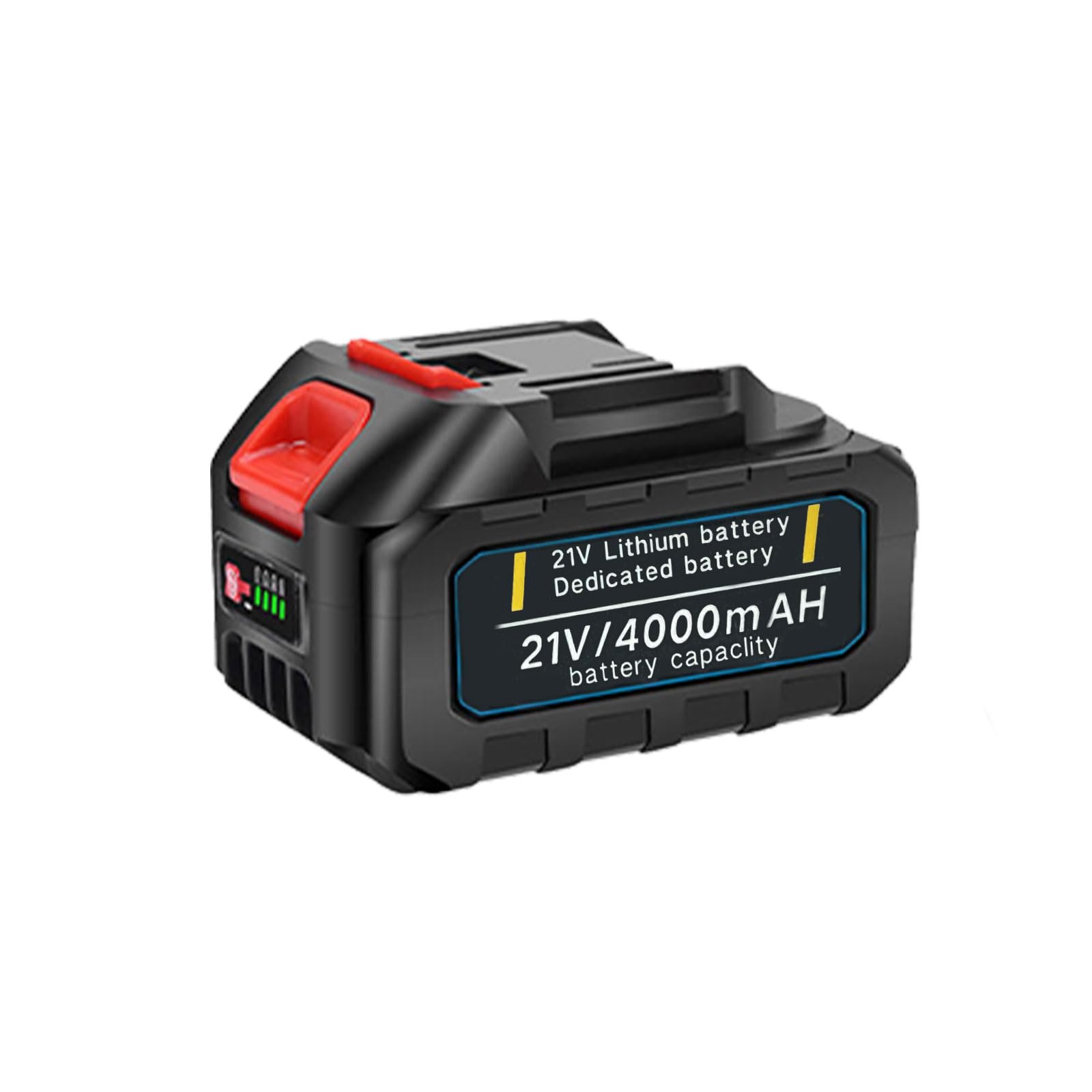 Batería de ion de litio para desbrozadora y motosierras de batería (21 V, 4000 mAh)