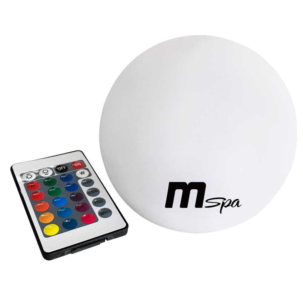 Lampe flottante LED Mspa rechargeable pour piscines et spa