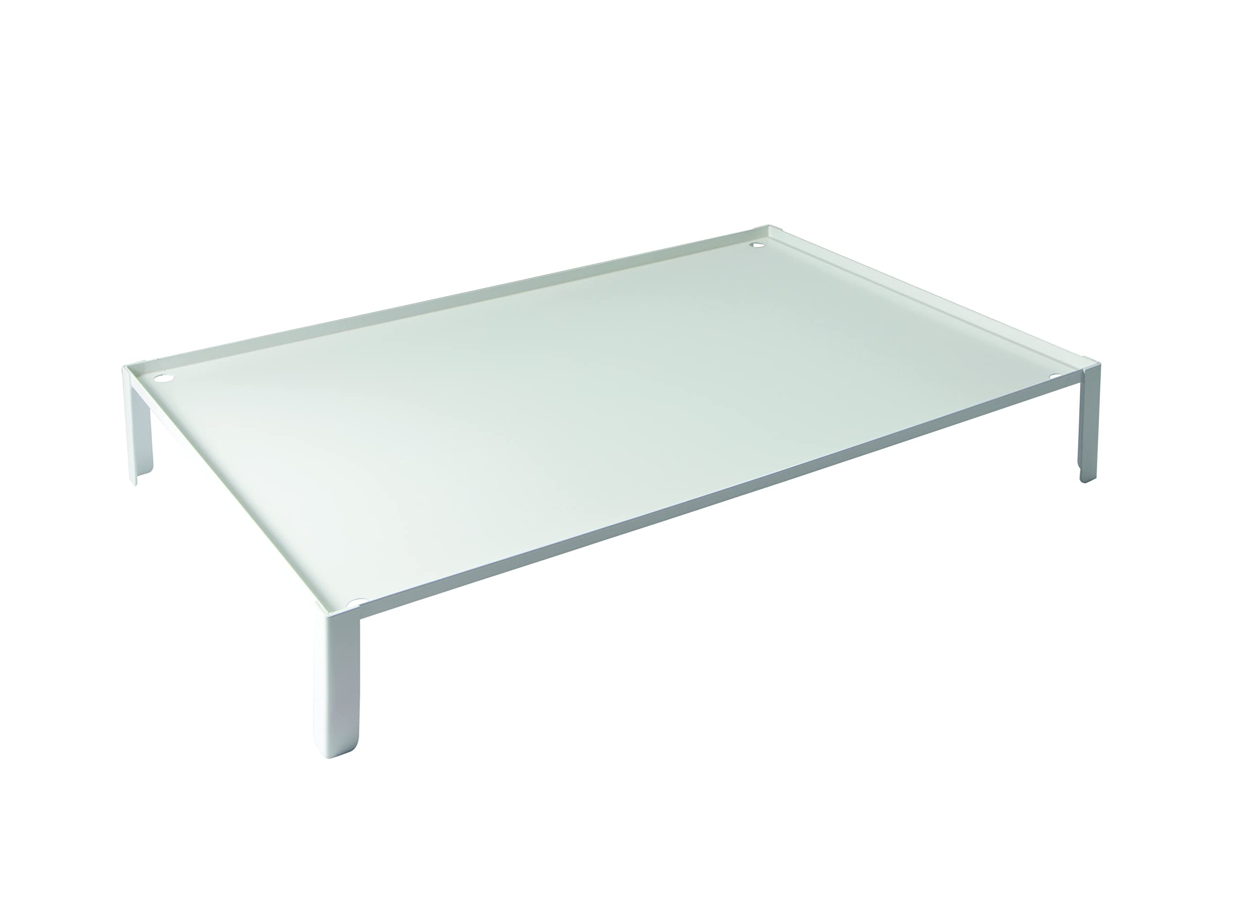 Abert FP049 Domino Podium, White 23 5/8 x 15 3/4 x 3 1/2