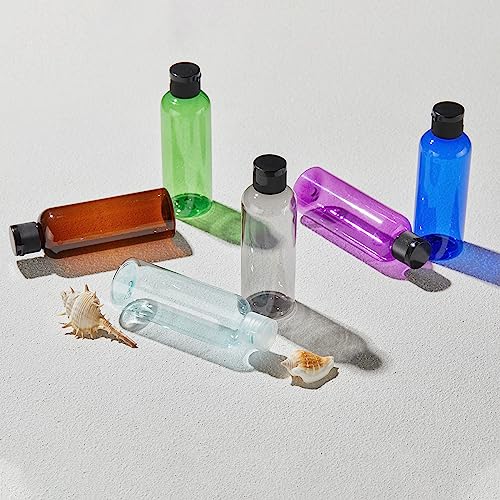 LISAPACK 3.4 oz Travel Bottles for Toiletries, Plastic Travel Size Containers for Shampoo Conditioner TSA Approved, Empty Small Squeeze for Lotion, Mini Leak Proof Liquid Tube for Refillable - Image 8