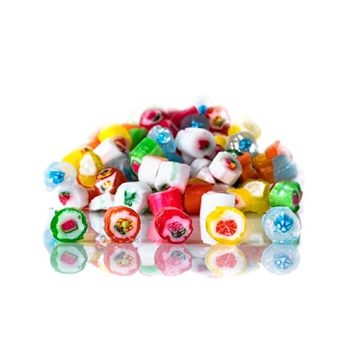 Miniatura 3 de Bolsa de regalo clásica de dulces navideños  Caramelos duros nostálgicos de la antigua moda  Party Deco helado y corteza de galletas quebradiza