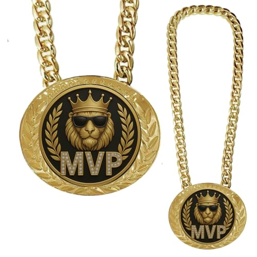 Bambluby 6" MVP Medal Champion Chain – Sports Award Medal