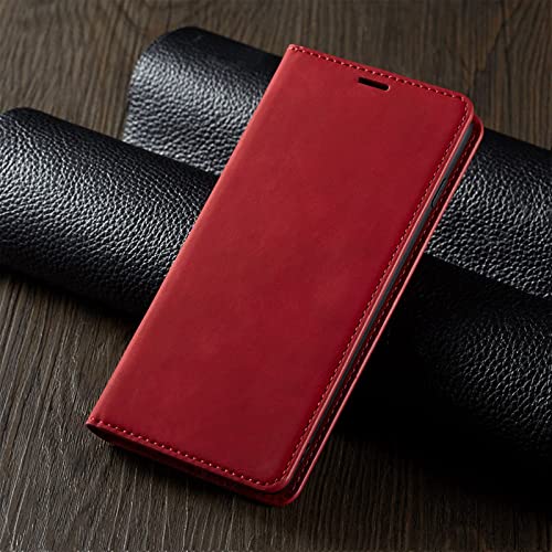 Étui pour iPhone 13 rouge indispensable pour ranger ses cartes et protéger l'écran