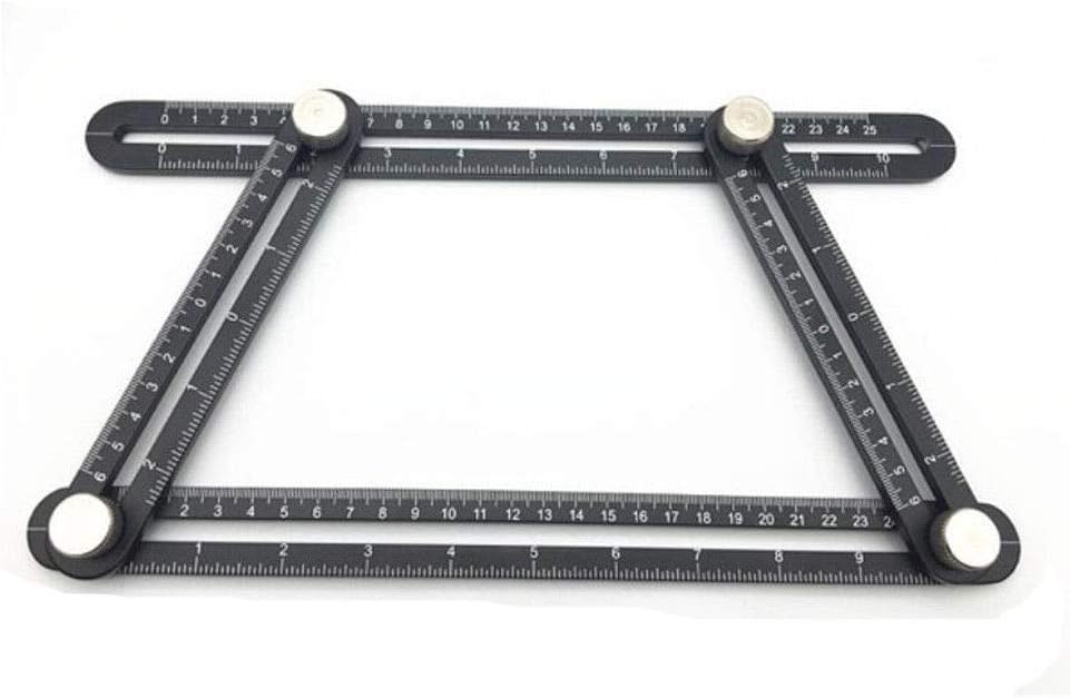 Multi Angle Measuring Tool - Easy Angle Measurement Ruler - Contour Profile Gauge Template - Christmas Valentine's Father's Day Birthday Gift Present for Men Him Father/Dad Boyfriend Husband
