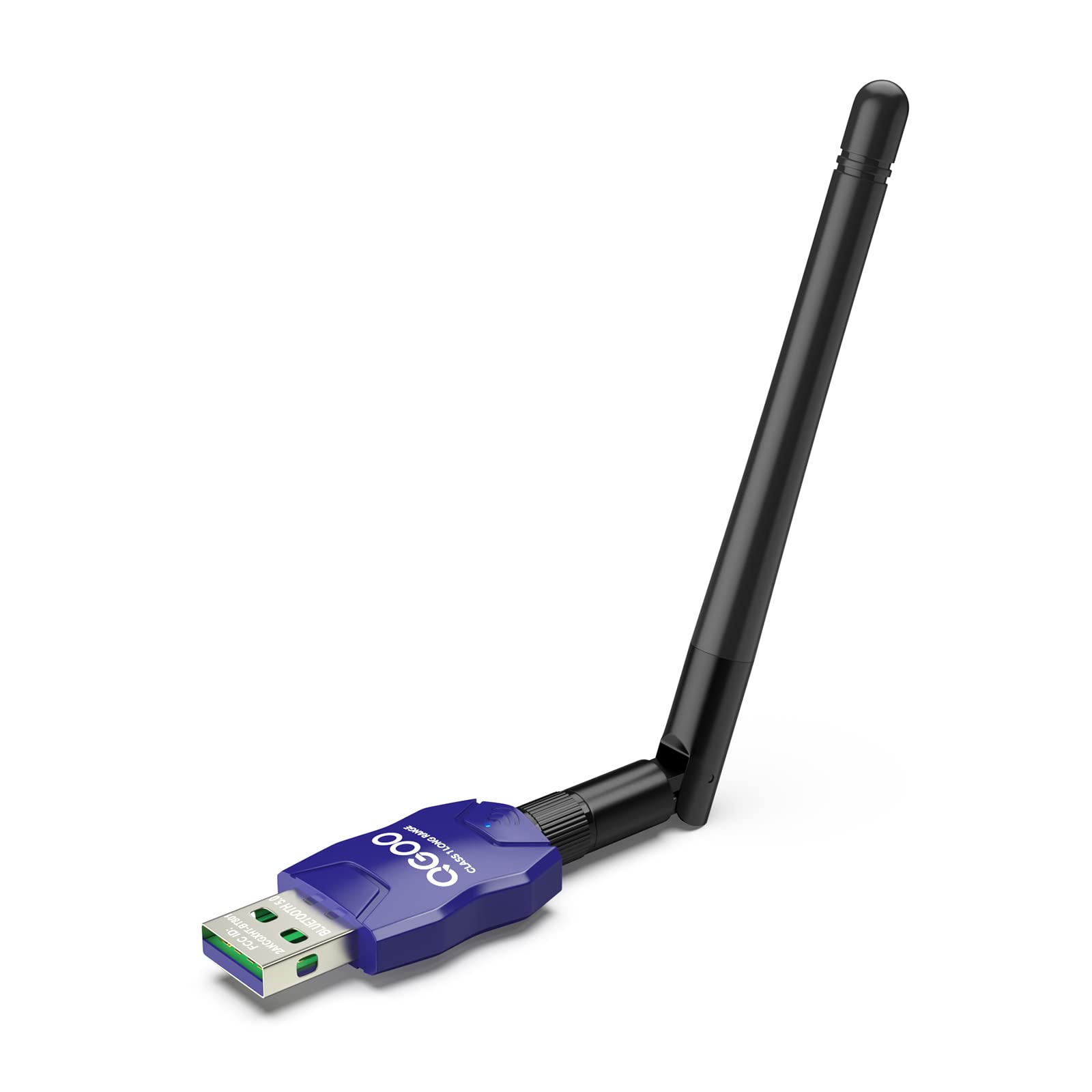 Long Range Bluetooth Adapter 1.0 for PC V1.0 EDR Support Windows 7(Azure)
