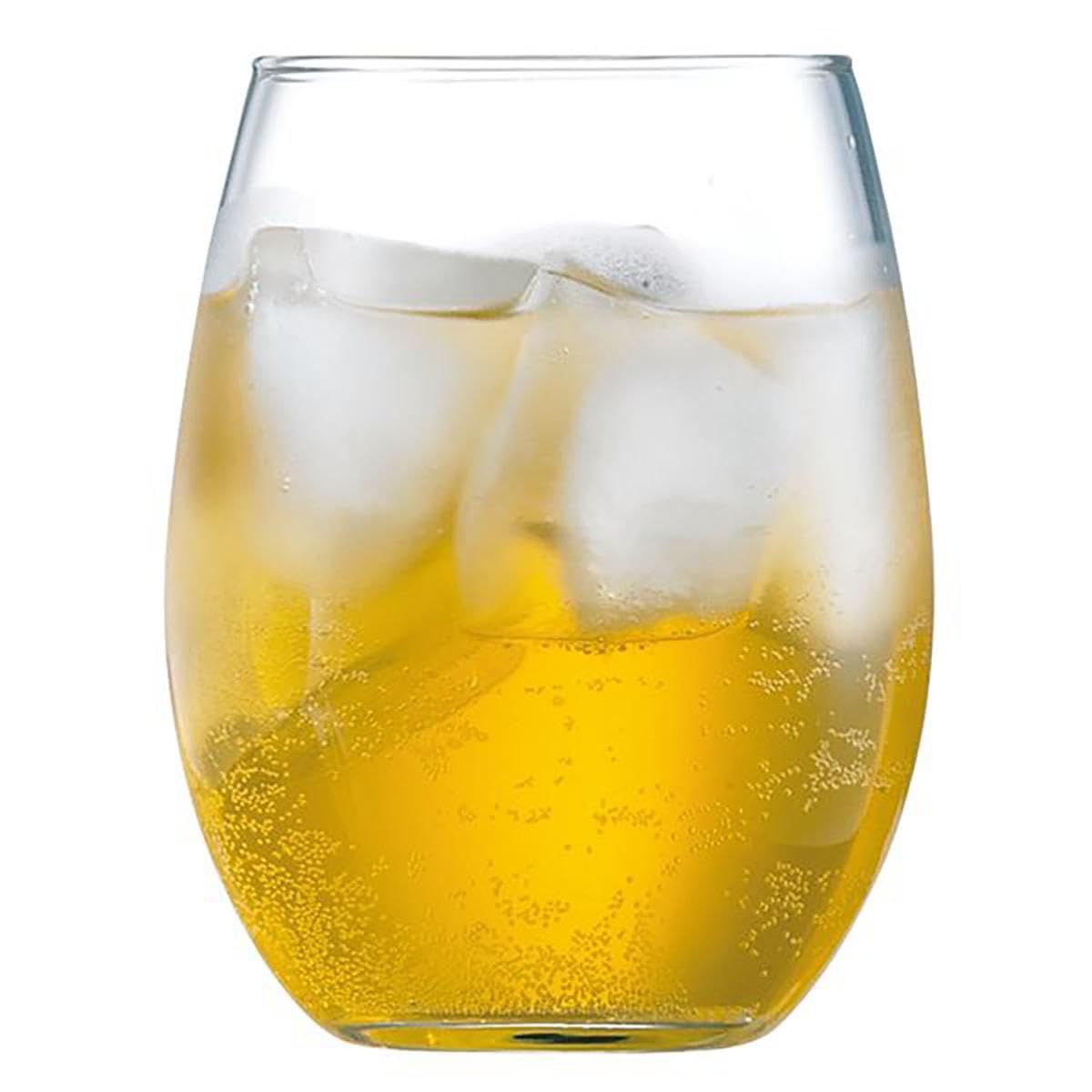 Arcoroc Vina, set di 6 bicchieri in vetro, 36 cl, resistenti, adatti per lavastoviglie e microonde, impilabili, trasparenti
