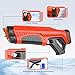 Funwee Electric Water Guns for Adults & Kids, Automatic Water Reload & Shooting Over 250 Blasts Water Blaster Squirt Guns Up to 32 FT Long Range, Summer Beach Pool Backyard Outdoor Toys (Red)