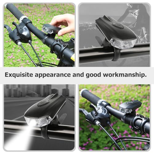 Luces para bicicleta contra lluvia para evitar accidentes por la noche 4