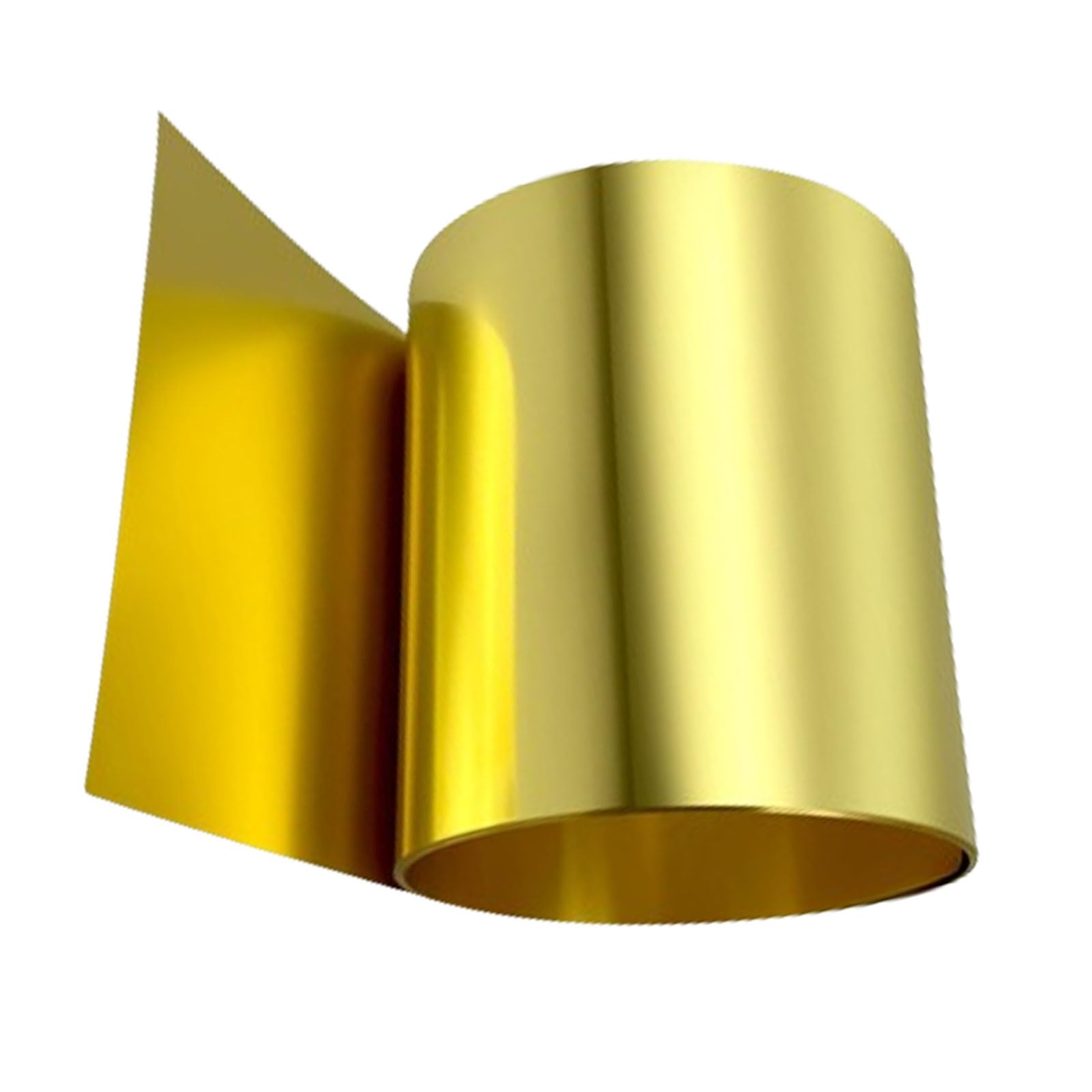 H62 Szerokość Rolki Blachy Mosiężnej 100Mm, Długość 2M, Gruba 0.01-0.08Mm Płyta Folii Metalowej, Cienka Blacha Mosiężna Do Produkcji Rzemieślników Diy Cutting/0.02X100X2000Mm