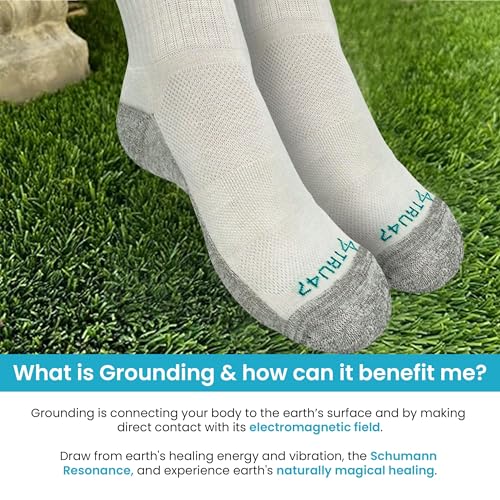 Image of TRU47 Grounding & Earthing Products | Grounding Socks | Socks Made With 99.99% Pure Silver Thread