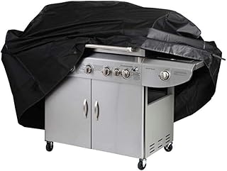 Housse de Protection imperméable pour Barbecue 170 x 61 x 117 cm Noir