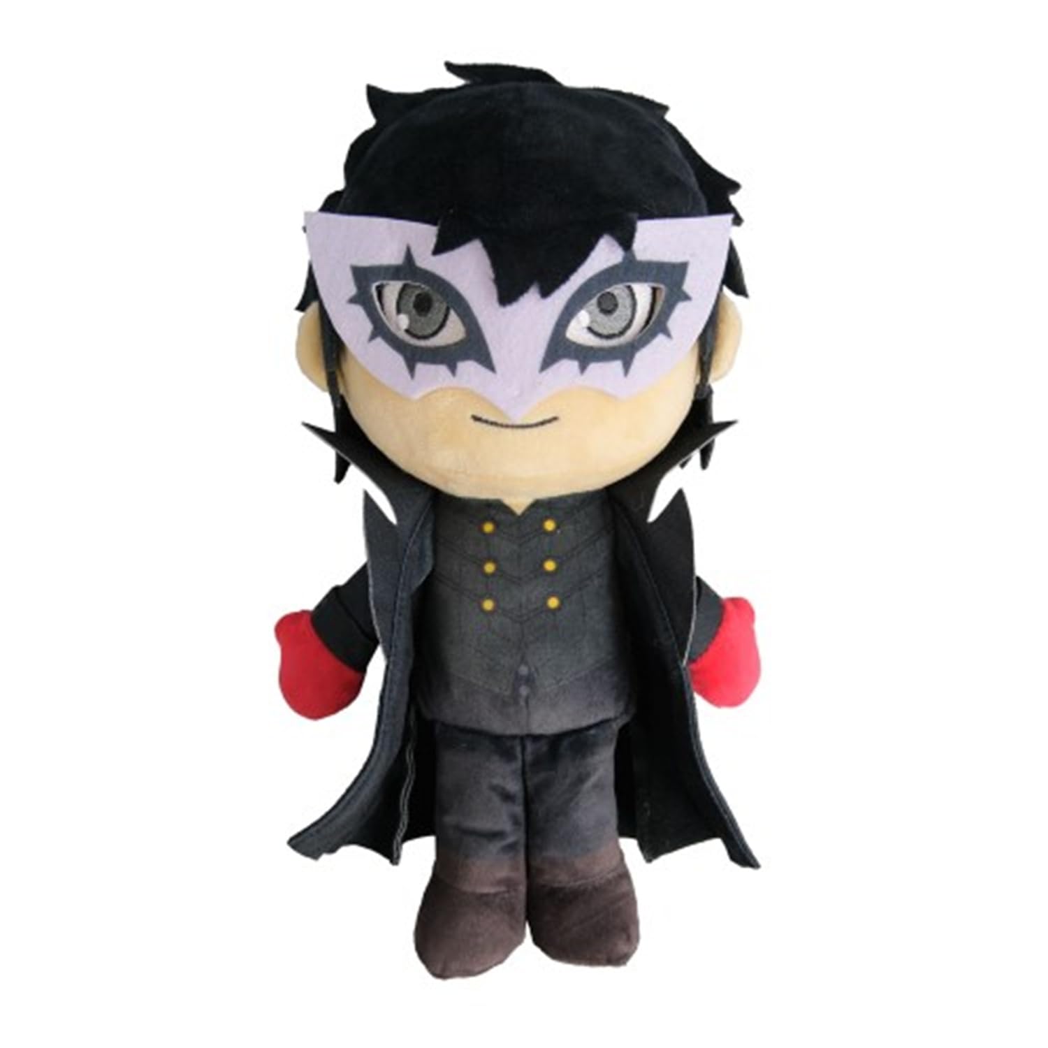 POPBuddies Persona 5 Royal Joker CuteForme Plush, Black, Red, Schwarz / Rot, 10 cm (H) x 30 cm (L) x 20 cm (W) - Image 2