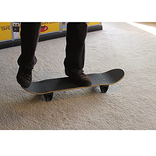 Softrucks Skateboard Indoor Practice Complete 7.75" Black Trucks, Natural