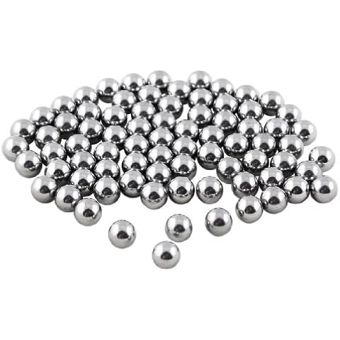 Sourcingmap 78 Pcs 5mm Carbon Steel Balls Cover