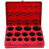 407pc SAE Rubber O-Ring Washer Assortment Kit Automotive Storage Case ORing Set