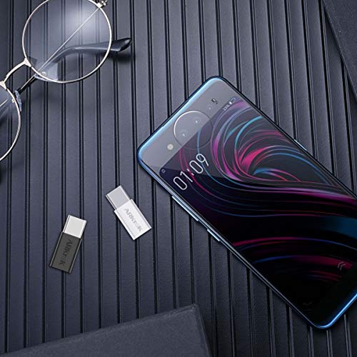 Arktek Usb-C Adapter, Mini Aluminum Mirco Usb (Female) To Usb C (Male) Syncing Data Transfer And Charging Compatible With Chromebook Galaxy S20 Note 10, Pixel 4 And More (Black/White, 4 Packs) #TOP6