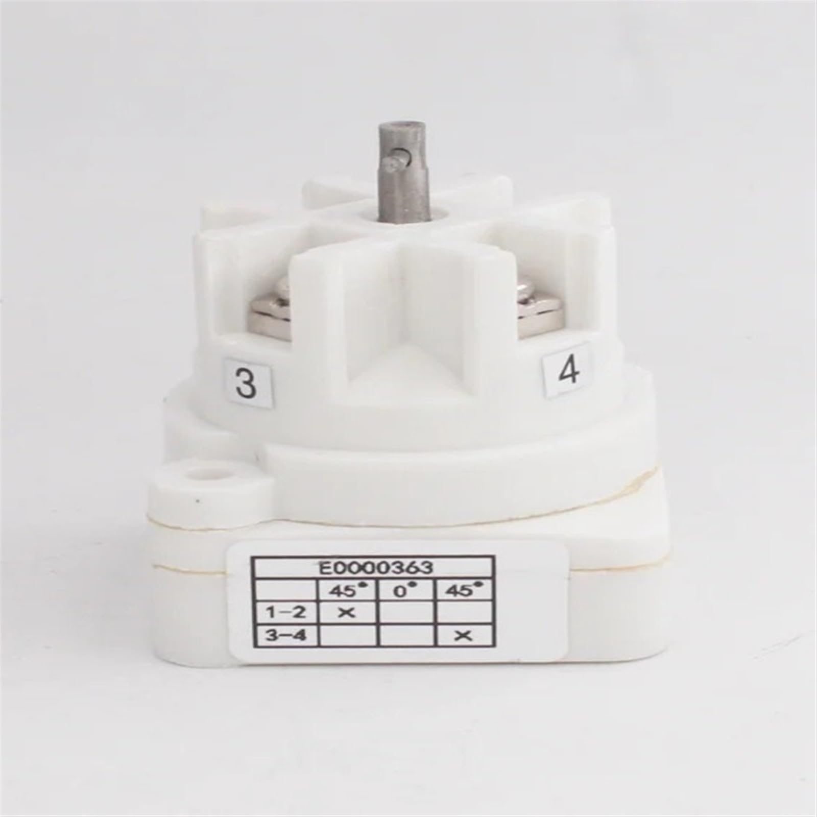 Interrupteur de commande de preuve BK10-16/1234 à contact argent pour appareil électrique