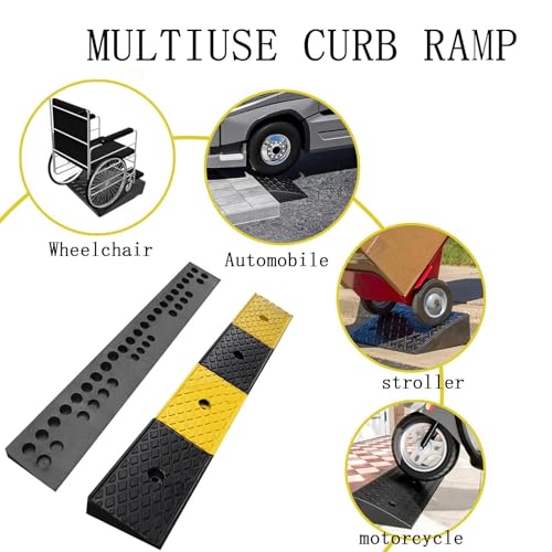 Rampa para bordillo 5 cm de altura con superficie antideslizante miniatura 6