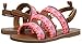 OshKosh B'Gosh Baby-Girl's POCA Pom Sandal, Brown, 8 M US Toddler
