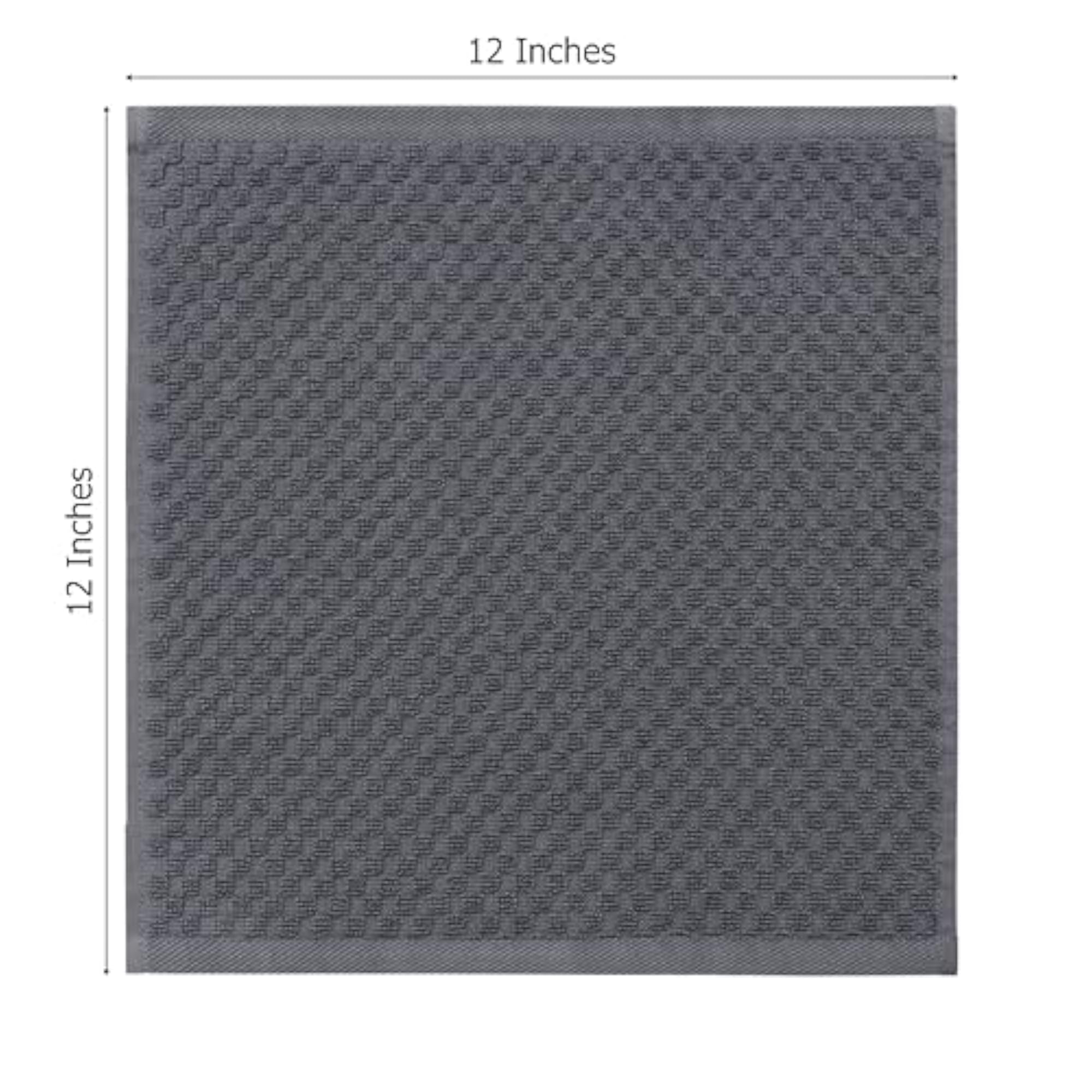 24 Pack Multicolor Assorted Face Towels