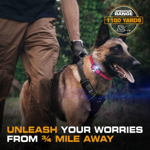 Image of INVIROX Ultra K9 E Collar for Large Breeds with 124 Training Levels