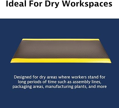 NoTrax 417 Bubble Sof-TredTM with Dyna-Shield 2' x 6' x 1/2 Anti Fatigue