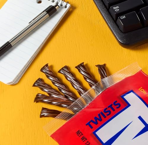 TWIZZLERS Chocolate Flavored Twists Candy, Low Fat, 2 Pack, 12 oz Bags - image 5
