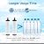 [Upgraded]Larayci Ceramic Filter Silver Infused Replacement for BB9-2® Black Carbon Filters, Compatible with Berkey® and ProOne® Gravity Water Filter System, Repeatable Cleaning Filters, Pack of 2