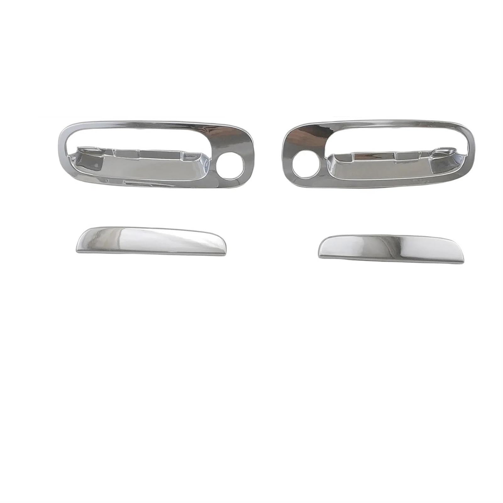 car Replacement Parts For Toyota For Corolla AE110 AE111 1996 1997 1998 1999 2000 Chrome Car Plated Door Handle Bowl Cover Trim Paste Style Accessories(2 door)