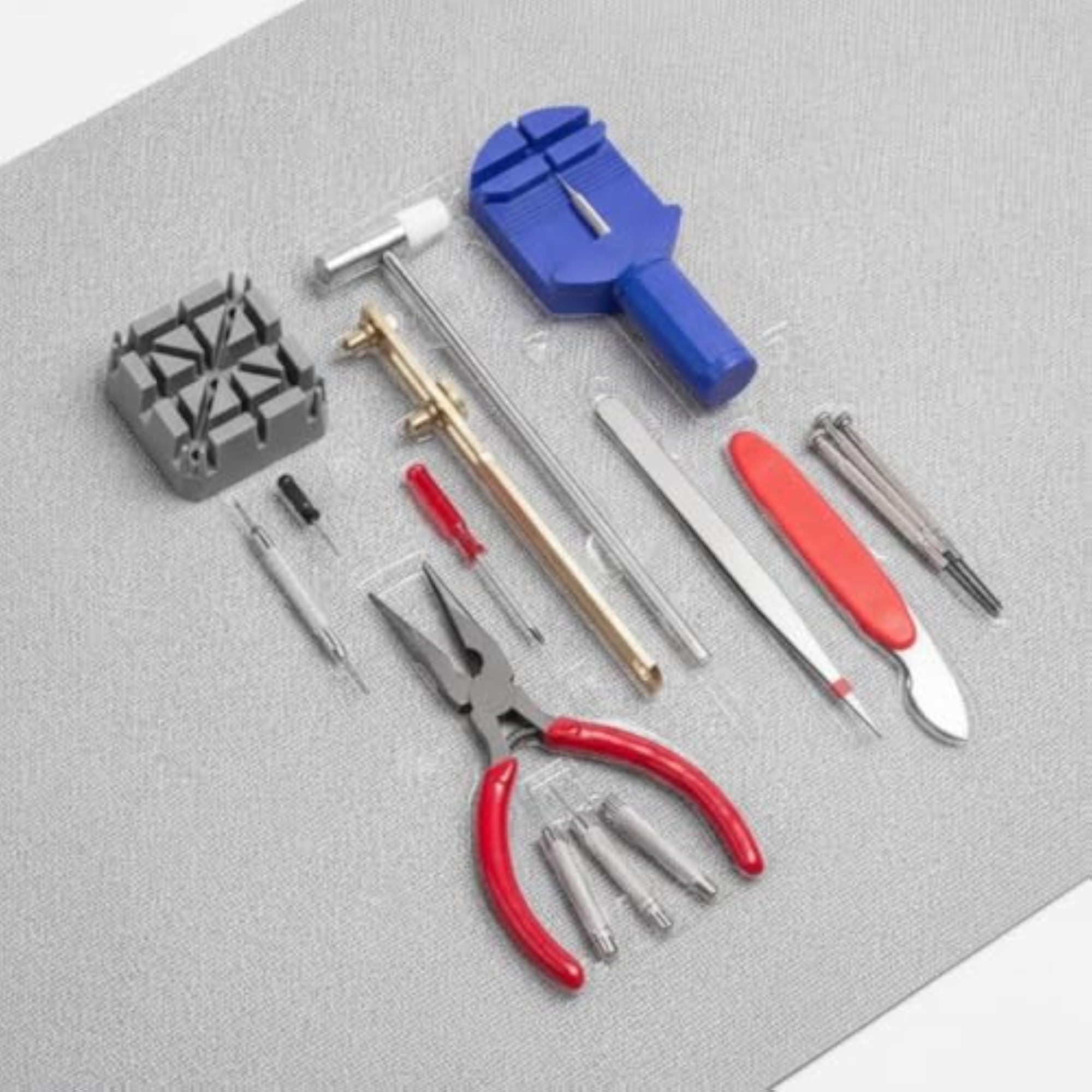 Watch Repair Tool Kit, Portable Multifunction Set for Hobbyists
