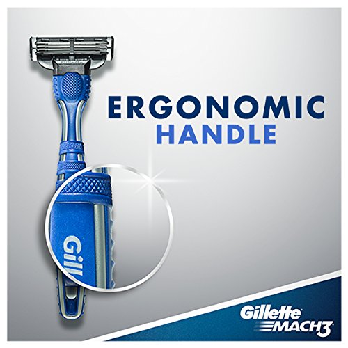 Gillette Mach3 Men's Disposable Razors, 3 Count - image 6