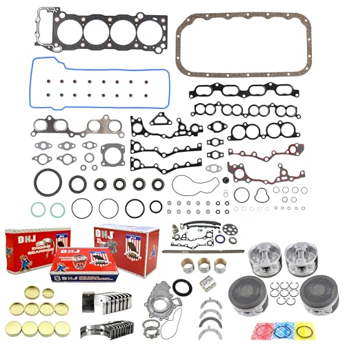 DNJ EK938M Master Engine Rebuild Kit for 1995-2004 Toyota Tacoma 2.4L L4 16V DOHC 2438cc