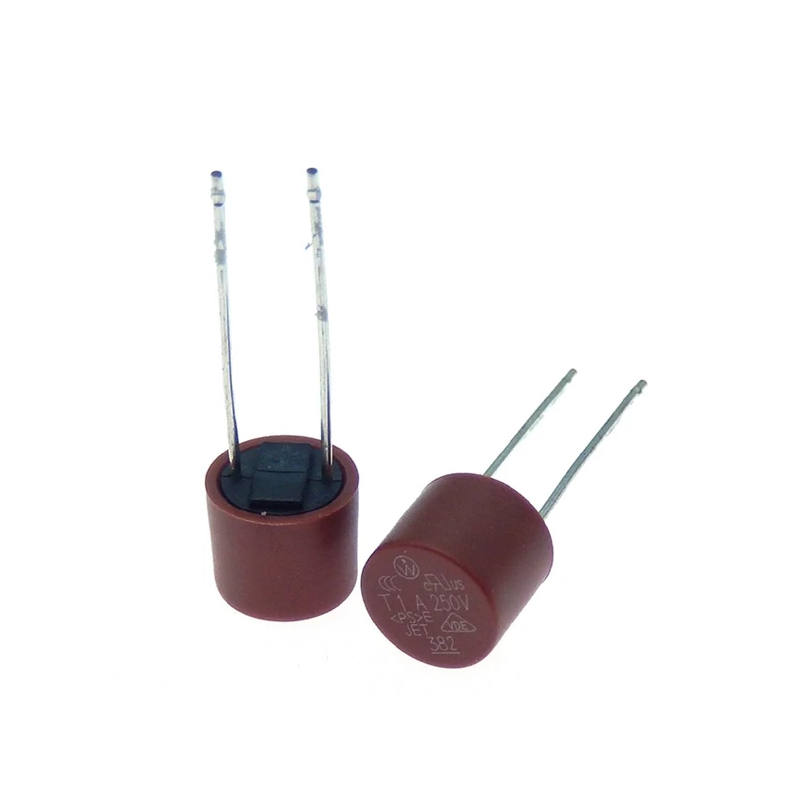 10 pz Fusibile Rotondo Lento TR5 T0.5A T0.8A T1A T1.6A T2A T2.5A T3.15A T5A T6.3A T8A T10A 250 V 382 di Plastica TV LCD Scheda di Potenza(T2.5A)