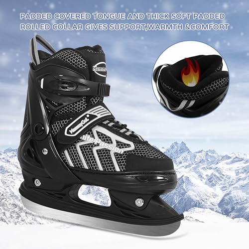 MammyGol Adjustable Youth Hockey Skates