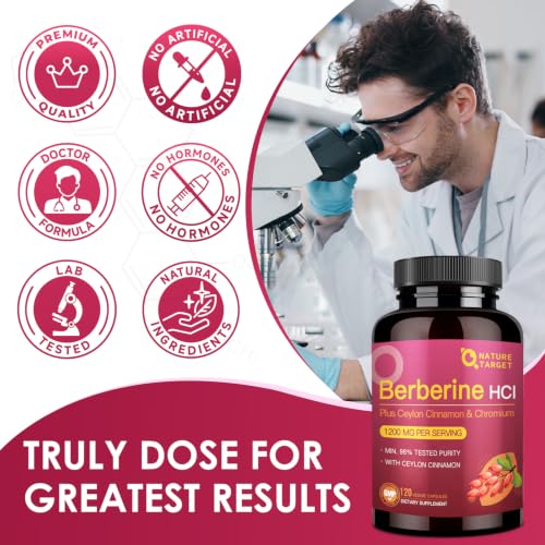 NATURE TARGET Berberine with Ceylon Cinnamon