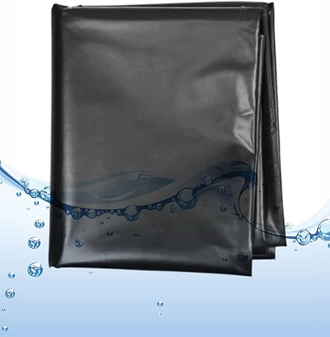 Image Tear Resistant Pond Liner HDPE 20 Mil Waterproof Membrane for Water Garden Koi Ponds Streams Fountains 10x10ft 13x19ft 15x20ft 20x20ft 20x30ft 25x25ft (Size : 25 ft x 25 ft/7.5 x 7.5 m) Image Tear Resistant Pond Liner HDPE 20 Mil Waterproof Membrane for Water Garden Koi Ponds Streams Fountains 10x10ft 13x19ft 15x20ft 20x20ft 20x30ft 25x25ft (Size : 25 ft x 25 ft/7.5 x 7.5 m)