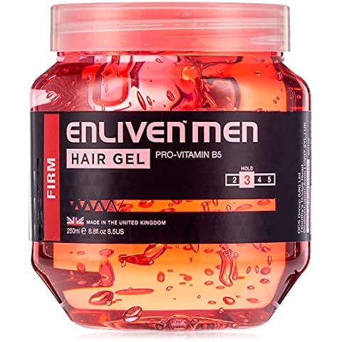 Enliven Firm Red Hair Gel for Control Cover