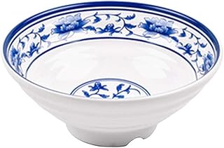 WENHAO LJW Bol Céramique Bol en céramique Bol à soupe Bol de mélamine Mélamine Vaisselle Japonaise Vaisselle commerciale Boîte de boeuf Bol à nouilles Ménage Bol de seau en plastique Grand bol (Couleu