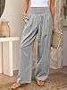 ANRABESS Womens Striped Gingham Palazzo Pants Wide... #1