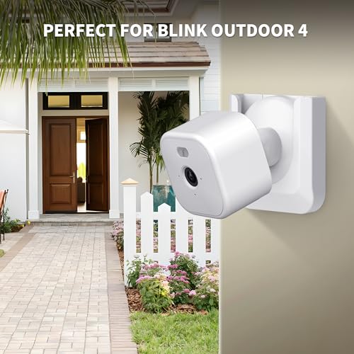 Image of Blink Mini 2 Camera Adhesive Wall Mount Bracket, Strong Adhesive Durable Camera Mount Stand for Blink Mini Indoor Camera, No Drill, No Screws, Decorate Damage-Free, Easy to Install (2 Pack)